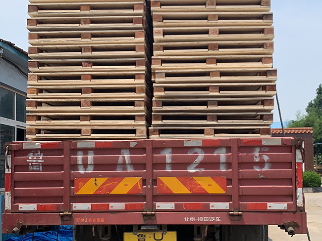 通过生产部门会议上的讨论之后，我们青岛木托盘上产部门，又开开启了原本没有运作的新生产线