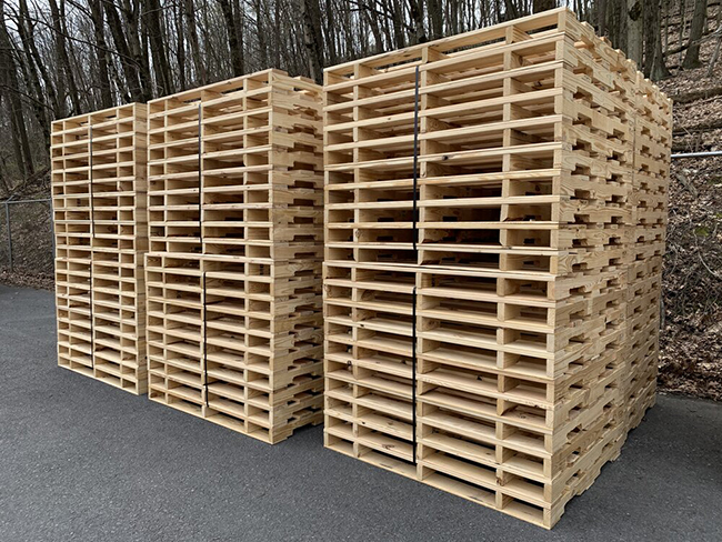 木材是可持续耐用和绿色的托盘材料
